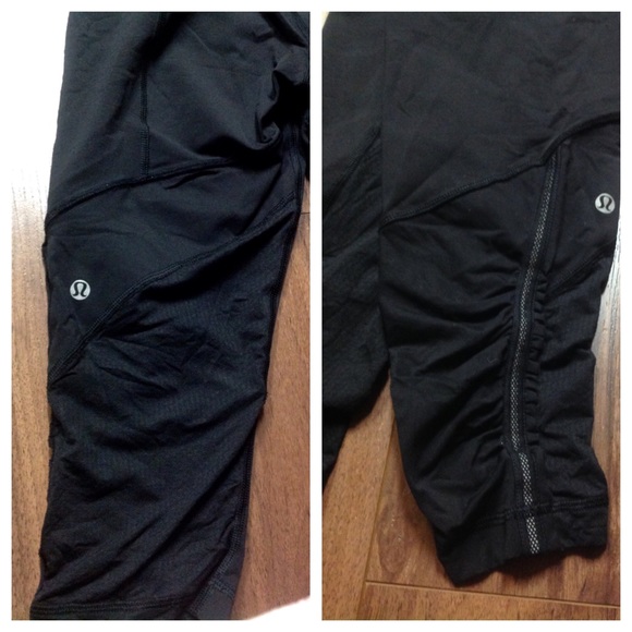 Lululemon chevron print crop or capris - Picture 4 of 6